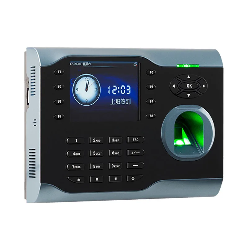 ZK Iclock360 Speed TCP/IP Biometric Fingerprint Time Attendance  Recorder  Linux System 3 Inch Color Screen Time Clock