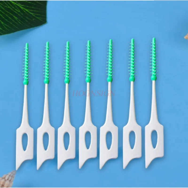 

Tooth Stick Silicone Soft Silicone Teeth Interdental Brush Interdental Brush Brush A Total Of 6 Boxes Sale