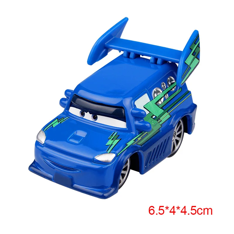 Disney Pixar Cars 2 Toy modello in lega Car Badger Flame Slugs Blue DJ wengè Bad Guys quattro gruppi 1:55 giocattoli in metallo veicoli regali per