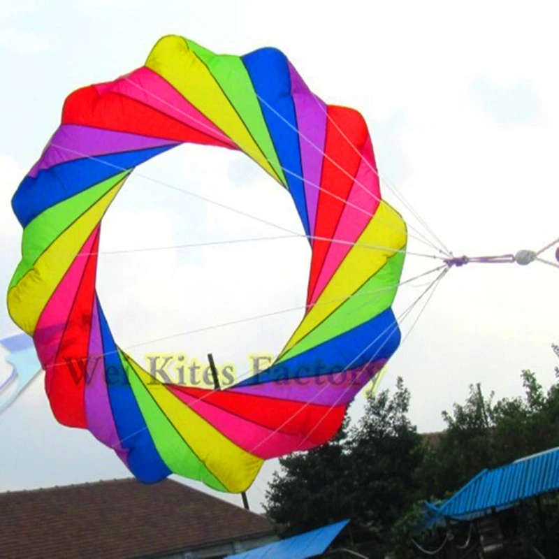 free shipping 2m kite windsocks soft Kite outdoor fun toys parachute power kite string shooter wei kite factory inflatable alien