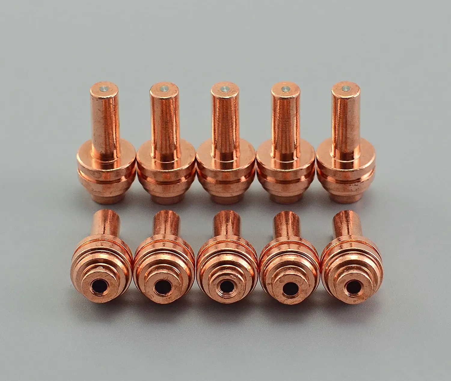 Electrodo de Plasma 176655 176656 25A, punta de Plasma compatible con Miller ICE-25C, cortador de Plasma soplete, 20 Uds.