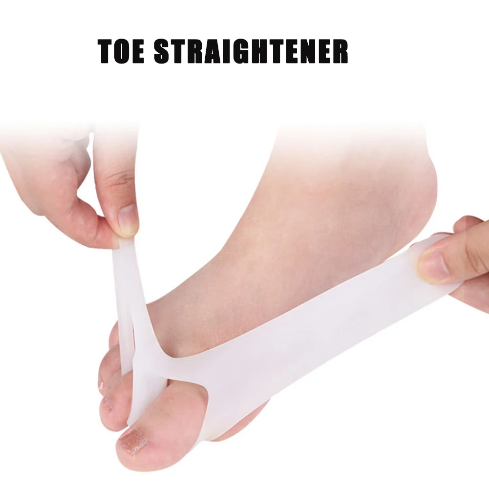 Orthopedic Adjuster Big Toe Separator 1 Pair Thumb Hallux Valgus Toe Separators Bunion Protector Adjuster Correctors