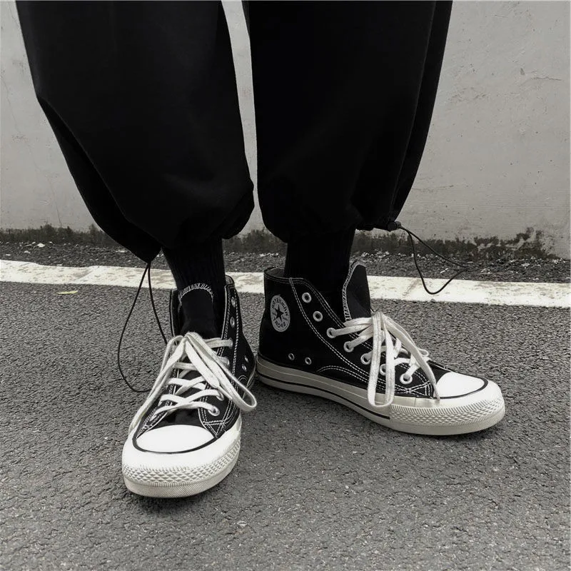 2021 New Women pants Oversize Casual Wide leg Loose pants High street Streerwear fashion style female Black pants