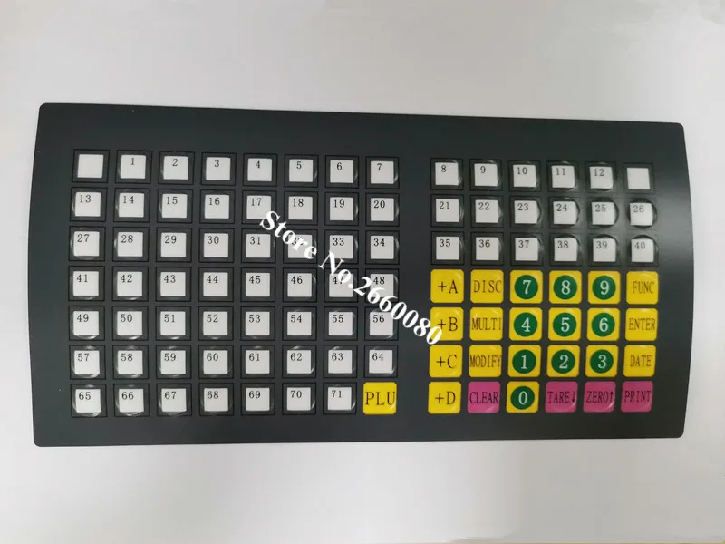 Dahua Keyboard Film Keypad Sheet for Dahua Label Scale