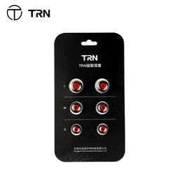 Embouts auriculaires en Silicone, 3 paires (6 pièces) L M S, oreillettes, manchon, pour EMA BAX, Kirin V90, TN, VX PRO