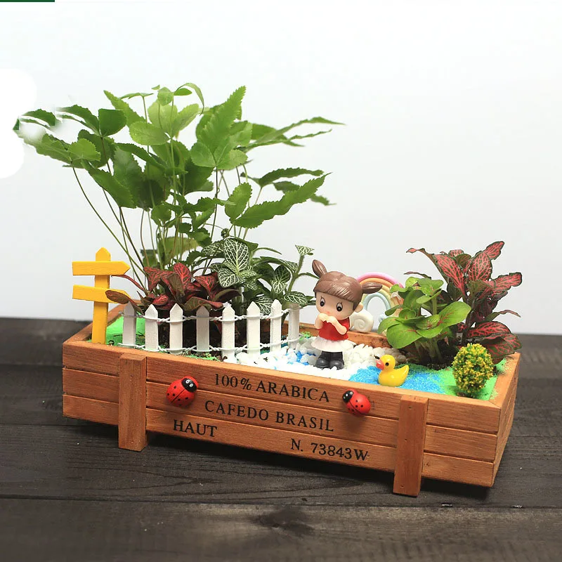 Rely Garden Figures Desk Decoration Fairy Garden Miniature Figurines Cartoon Mini Couple Cake Decoration