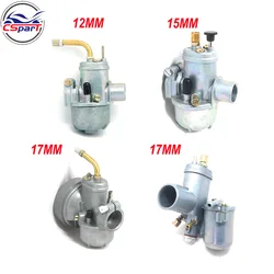 12 15 17 12mm 15mm 17mm Carburetor For Puch Bing  Dax Motorcycle Replacement Moped bike Carb Model  Zundapp Hercules