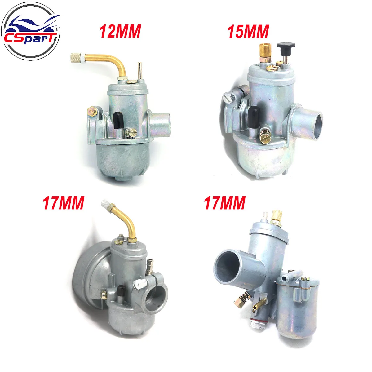 12 15 17 12mm 15mm 17mm Carburetor For Puch Bing  Dax Motorcycle Replacement Moped bike Carb Model  Zundapp Hercules