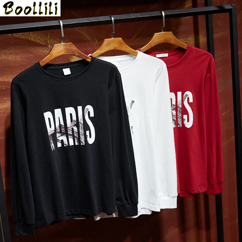 

Trend Men 2023 Tee Shirt Letter Print T-Shirt Casual Long Sleeve O-Neck Men Top Tees Big 8XL 10XL Size Loose Men Pullover Shirt