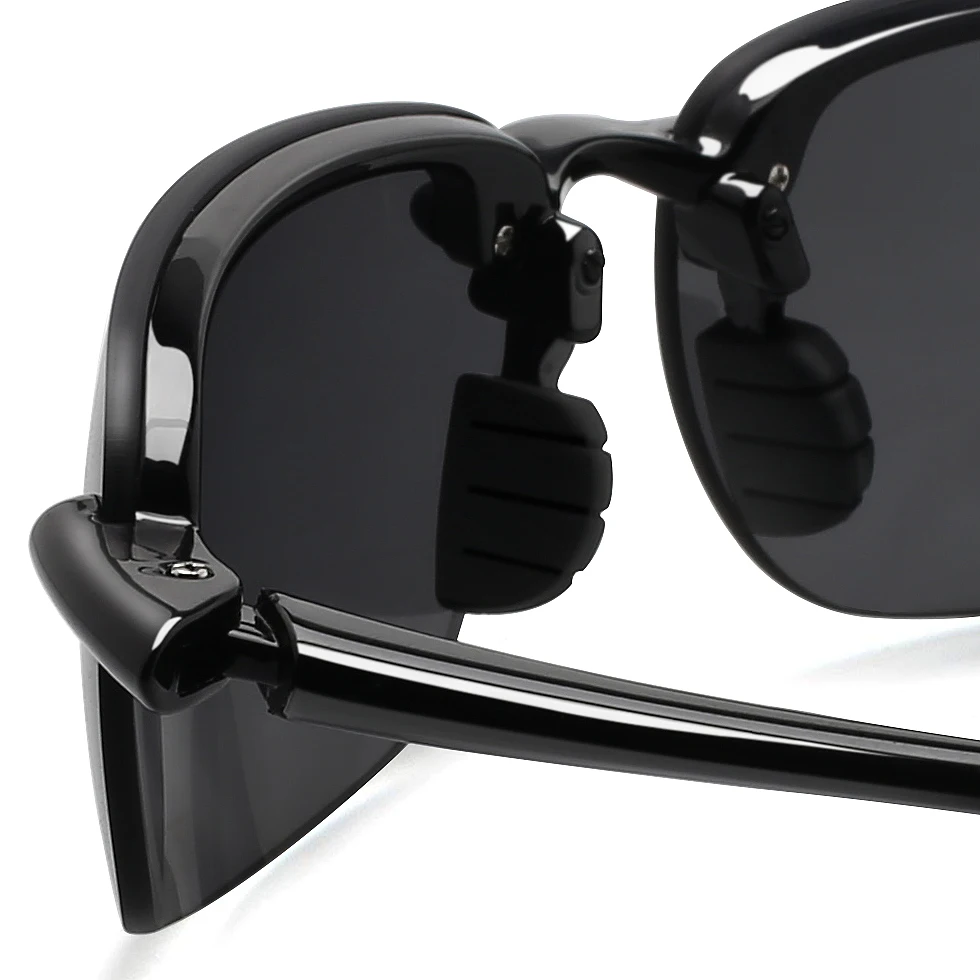 JULI Non Polarized Sports Sunglasses For Men And Women Driving And Running Rimless Ultralight Frame Sun Glasses Men UV400 MJ8001