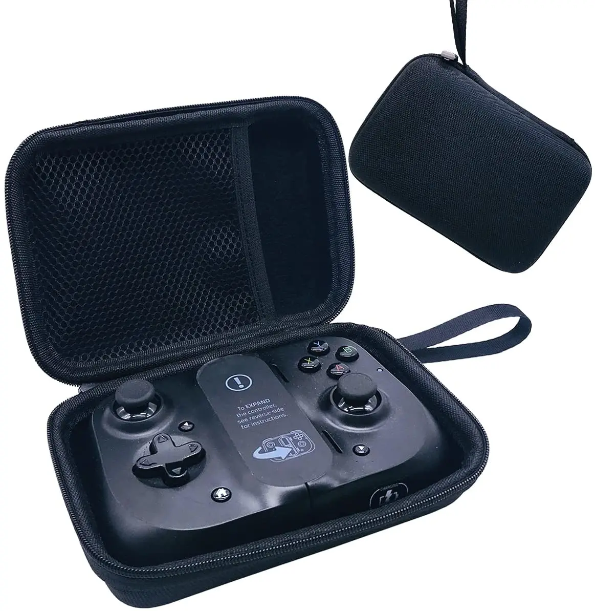 Harde Draagtas Voor Razer Kishi Mobiele Game Controller, opslag Travel Case Voor Mobiele Gaming Controller_Black(Case Only)