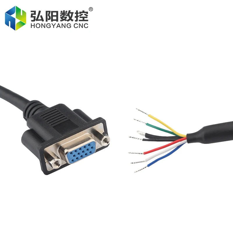 Leadshine Encoder Cable 8m 10m 12m Hybrid Servo Driver Extension Cable CNC Milling Machine Motor Driver Connection Cable