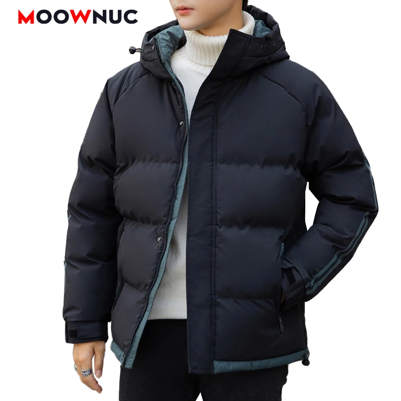 Overcoat Winter Men's Fashion Parkas 2022 Keep Warm Male New Windbreaker Casual Jacket Thick Classic Windproof Business Hombre