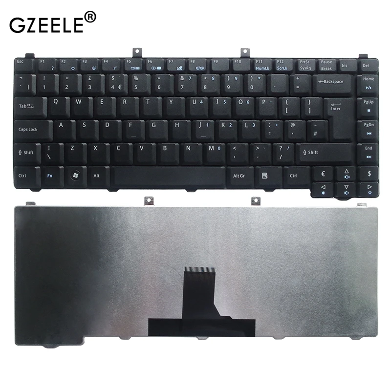 

GZEELE US Laptop keyboard for ACER 3680 3683 3684 5580 5585 5050 5560 5570 ZR1 ZL1 5572 3620 3630 2600 3686 5583 5540 5550 BLACK