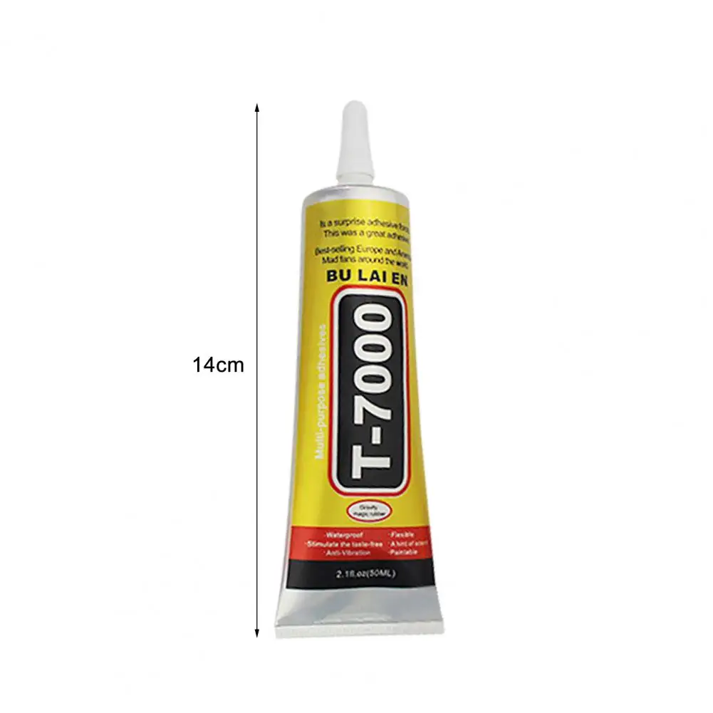 15/50ml Repair Glue High Viscosity Black Liquid Glue Durable Glue Liaquid for Phone Glue T 7000