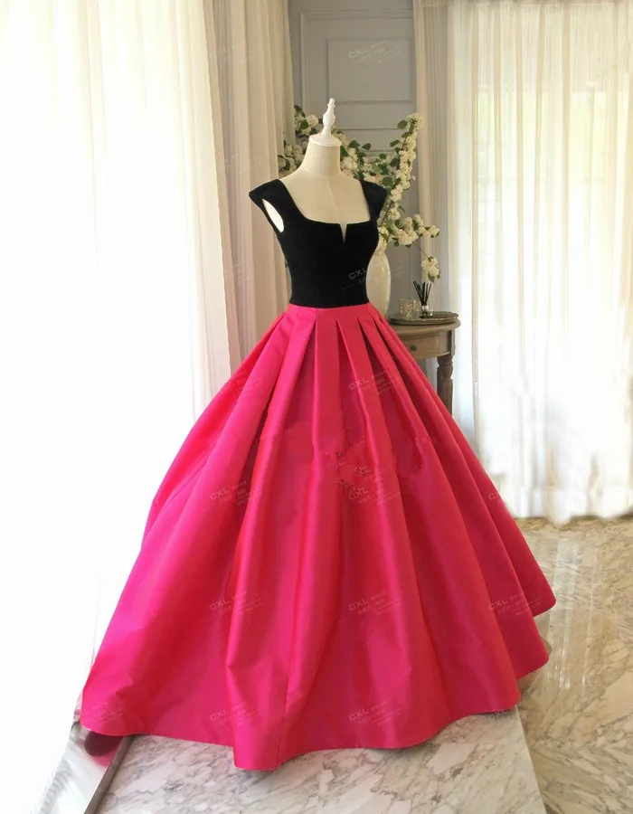 Vestido de noiva romântico, vermelho, rosa, festa de casamento, vestido longo, baile, costas nuas, robe de festa, vestido de noiva