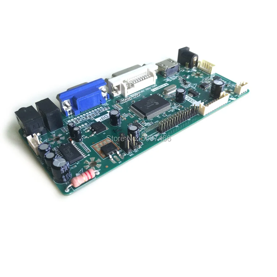 Imagem -04 - Pinos Cabem Lp154wx4 tl a3 tl b2 tl c1 tl d2 1ccfl m. Nt68676 Controlador de Monitor Kit Vga Dvi Matriz 1280*800 Lvds 30