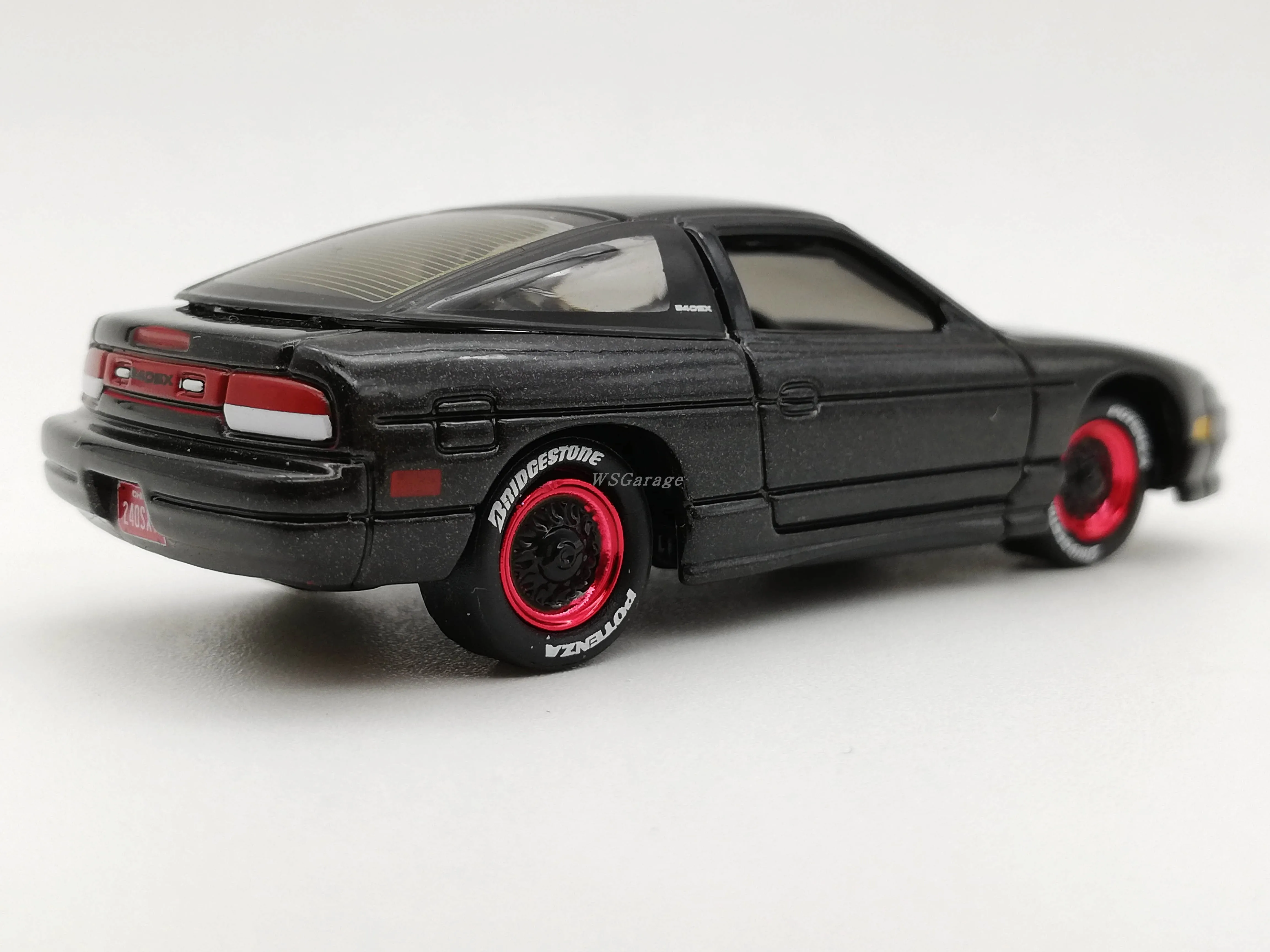 Johnny Lightning 1:64 1990 Nissan 240SX Custom  Diecast Collection of Die-casting Simulation Alloy Model Children Toys