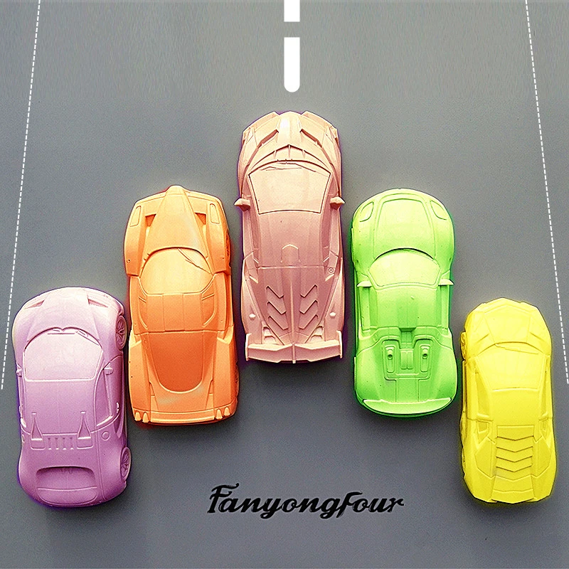 Silicone mold 3D anti real sports car resin gypsum candle concrete crystal drop glue mold DIY handmade handicraft