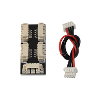 FEICHAO Breakout Board 1 to 4 I2C Splitter Expand Module Board with 4P Cable for Pixhawk Pix APM Flight Controller Accessories