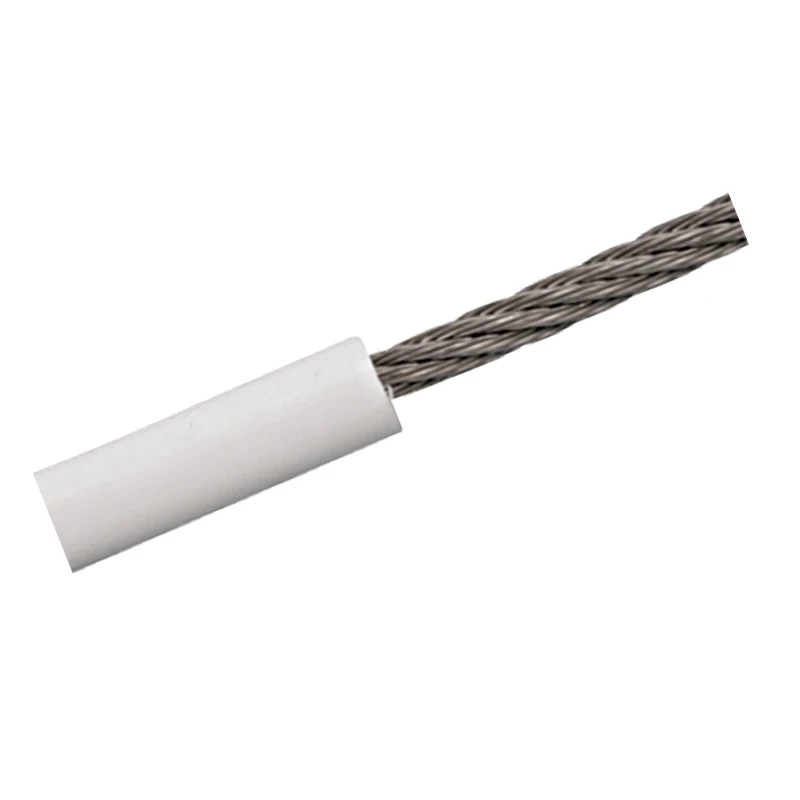 WHITE PVC Coated Flexible Soft Stainless Steel 304 Wire Rope Cable Clothesline Diameter 0.9mm 1mm 1.5mm 2mm 3mm