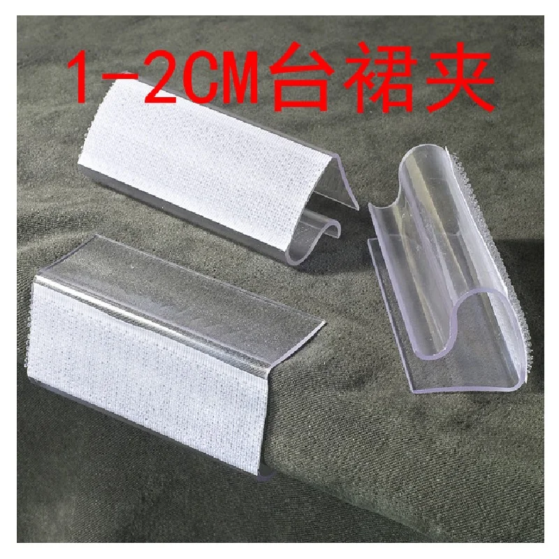 

Quality Table Skirting Clear Plastic Clips For Home Hotel Restaurant