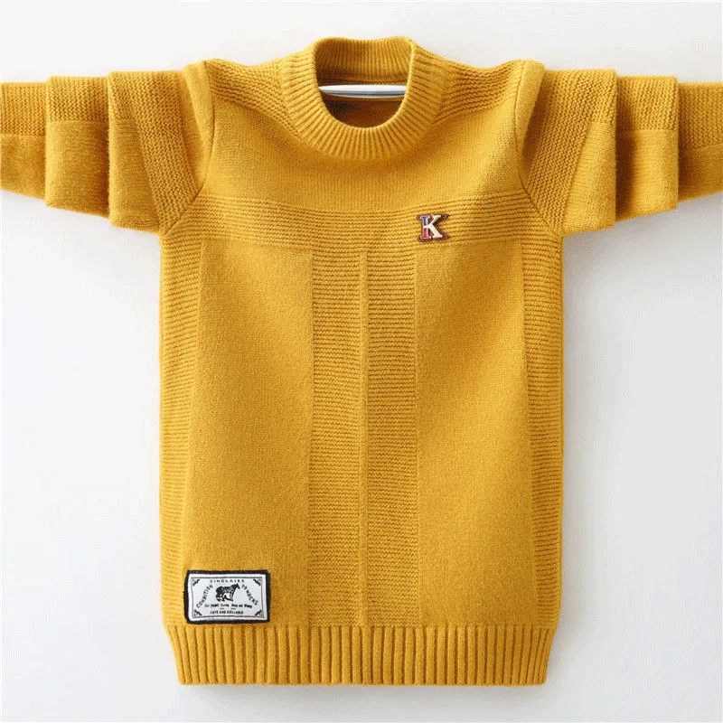 Children\'s sweater FALL Winter New Cotton Clothing Hedging Sweater teenage boys Sweater Children\'s clothing 10 12 14 years