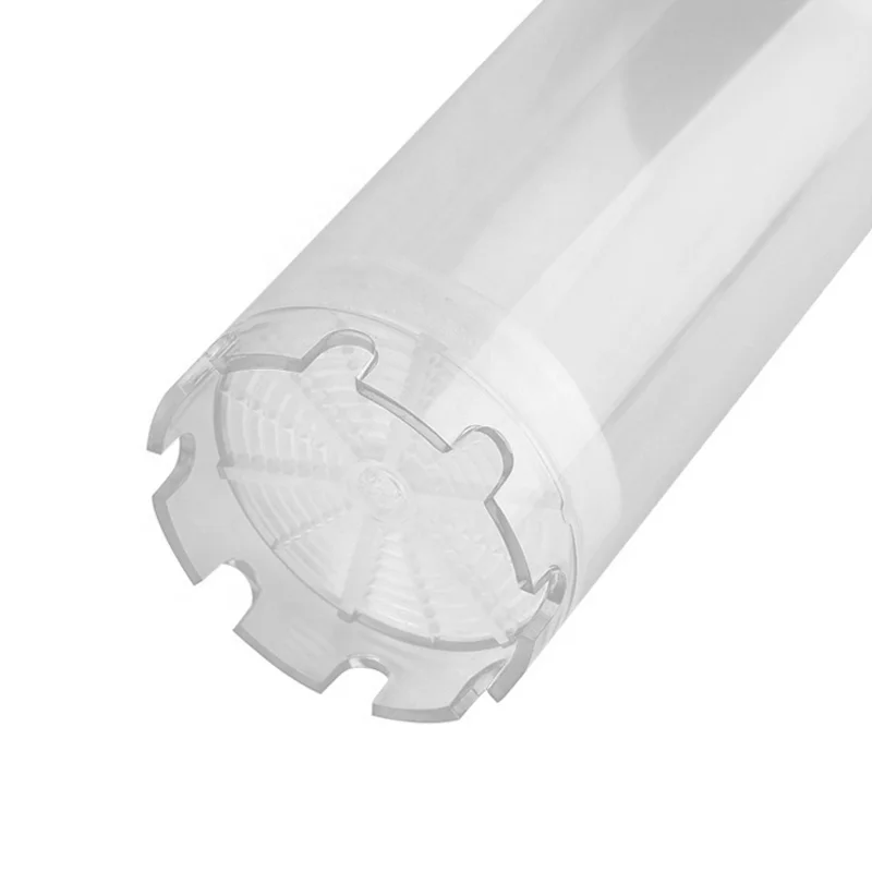 YenvQee 10-Inch/5-Inch Reusable Empty Clear Cartridge For the Resin, Water Filter Tools For Diy