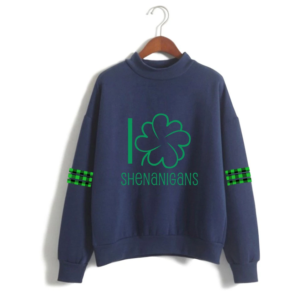 St Patrick's Day Newest Fashion Irish Letter Print Men Women Casual Sweatshirt