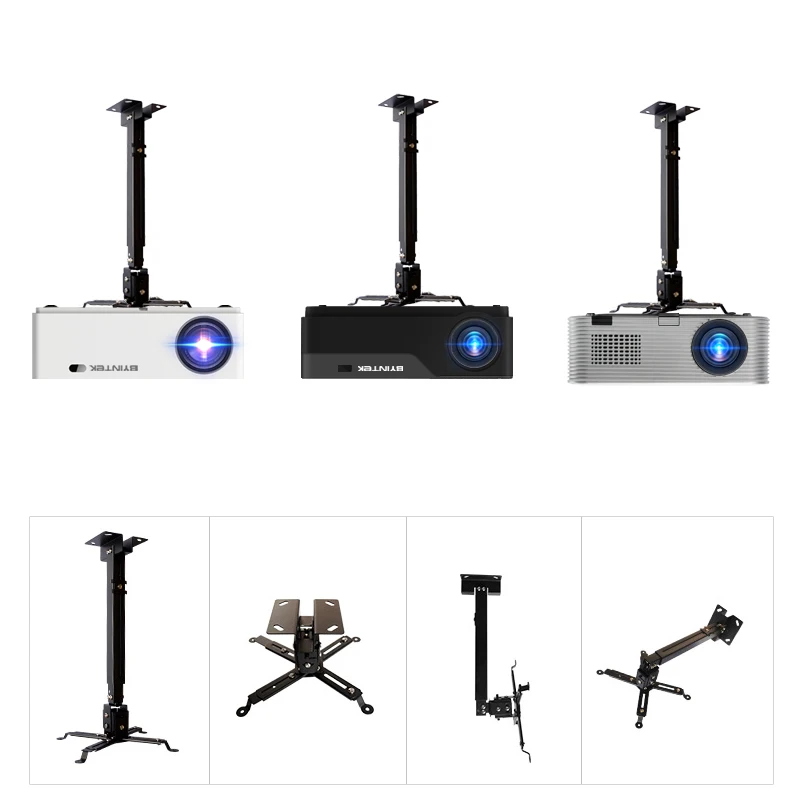 Byintk العالمي العارض قوس جدار سقف جبل إمالة قابل للتعديل 5 سنوات الضمان الفولاذ المقاوم للصدأ ل K20 K20X K25 K45