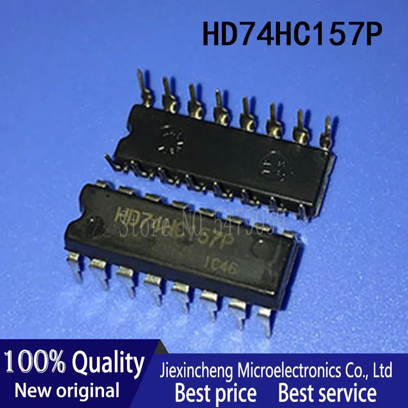 Новый оригинальный HD74HC157P DIP16, 10 шт.