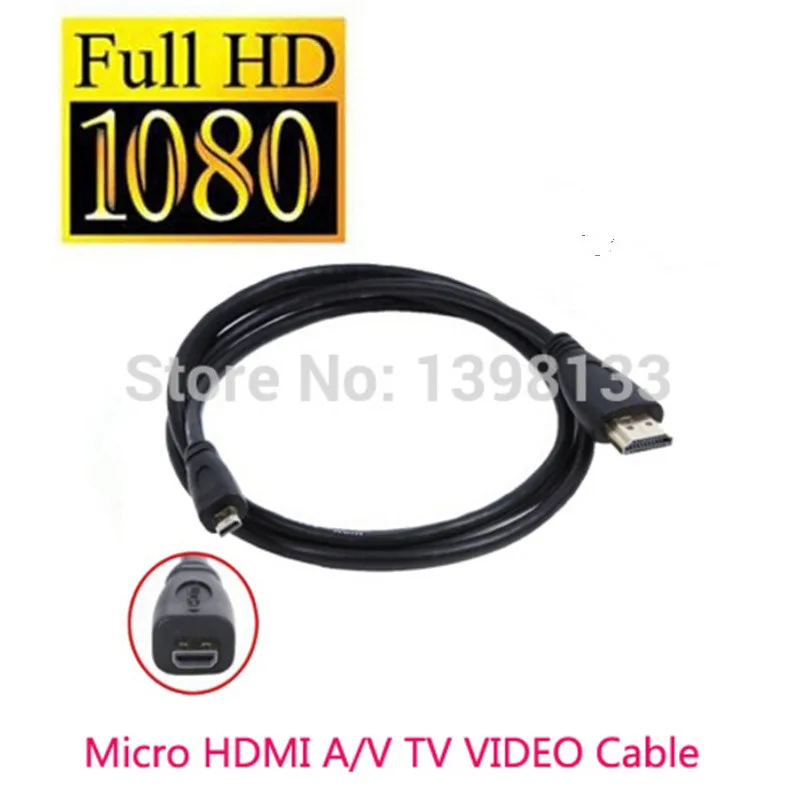 5 ft 1.5m Micro HDMI-compatible to HDMI-compatible Cable for Teclast X80 Pro Tablet