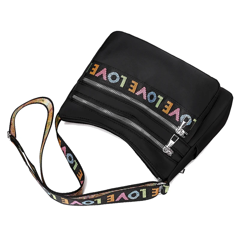 Frauen Umhängetasche Wasserdichte Nylon Oxford Schulter Messenger Taschen Casual Große Kapazität Handtasche Damen Reise Einkaufstasche – Detail 23