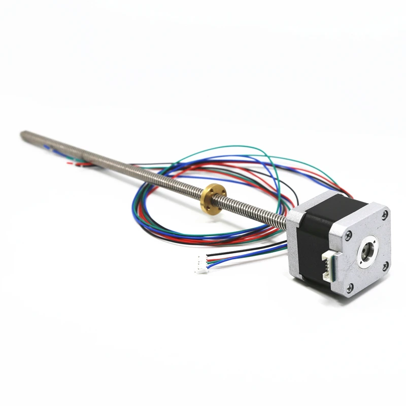 Imagem -06 - Parafuso Haste Linear Stepper Stepping Motor com Tr8x8 p2 X295 mm Eixo Srew para Impressora 3d Jl42hs401004yal Nema17 4.8kg.cm 1a 42 mm