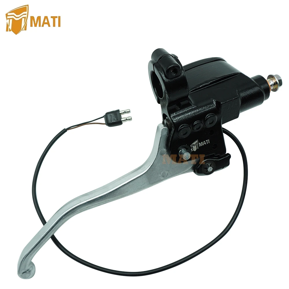 Mati Front Brake Master Cylinder With Brake Light Switch for Thunder Arctic Cat 400 450 500 550 650 700 1000 1502-902 0502-914