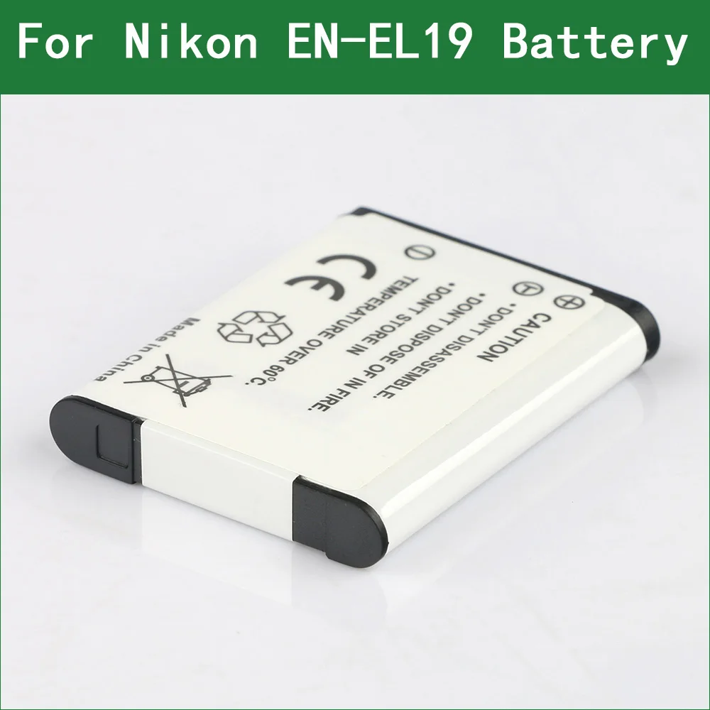 EN-EL19 EN EL19 Digital Camera Battery for Nikon Coolpix S3600 S3700 S4100 S4150 S4200 S4400 S5300 S6400 S6500 S6700 S6800 S6900