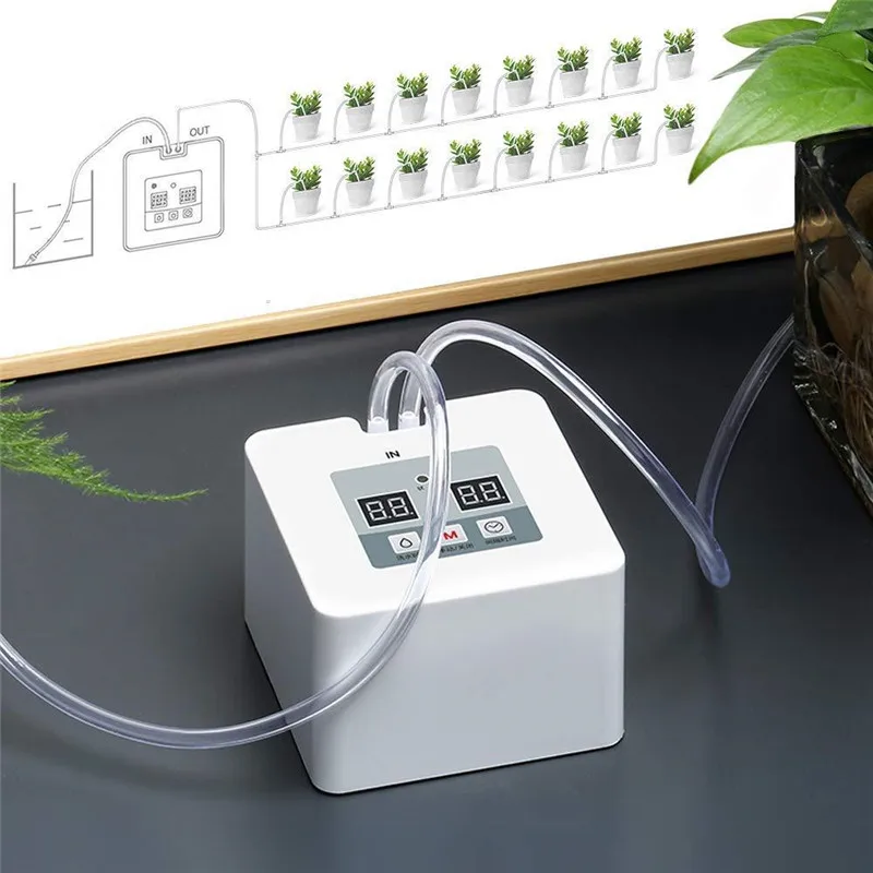 

Home Automatic Watering Device Intelligent Drip Irrigation System Potted Plant Drip Irrigation System Kit Water Pump