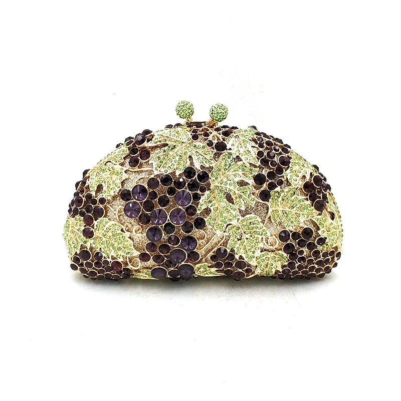 

XIYUAN вечерняя сумка с зелеными камнями и камнями, клатчи, свадебные сумки-клатчи с бриллиантами, кошельки и сумки, вечерние сумочки для ужина