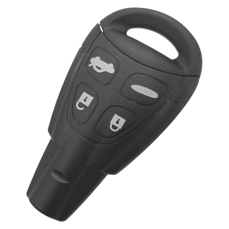 XNREKY Auto Remote Key 4 Tasten Smart Auto Schlüssel für Saab 9-3 93 2003-2007 LTQSAAM433TX mit PCF7946AT chip 315MHZ Schlüssel Shell