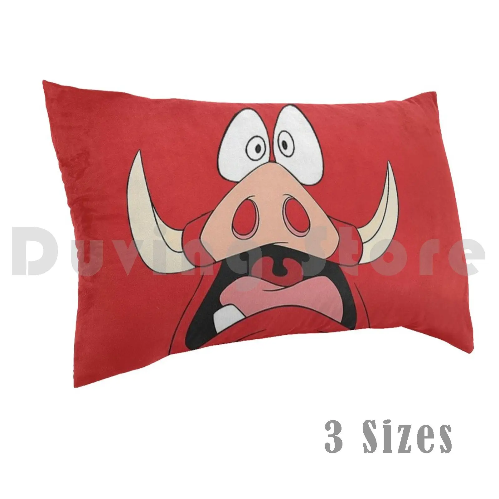 Dear Pumba! Pillow Case 20*30 Inch Pumba Simba Timon Rafiki Lion King Cartoon Movie Smile Funny