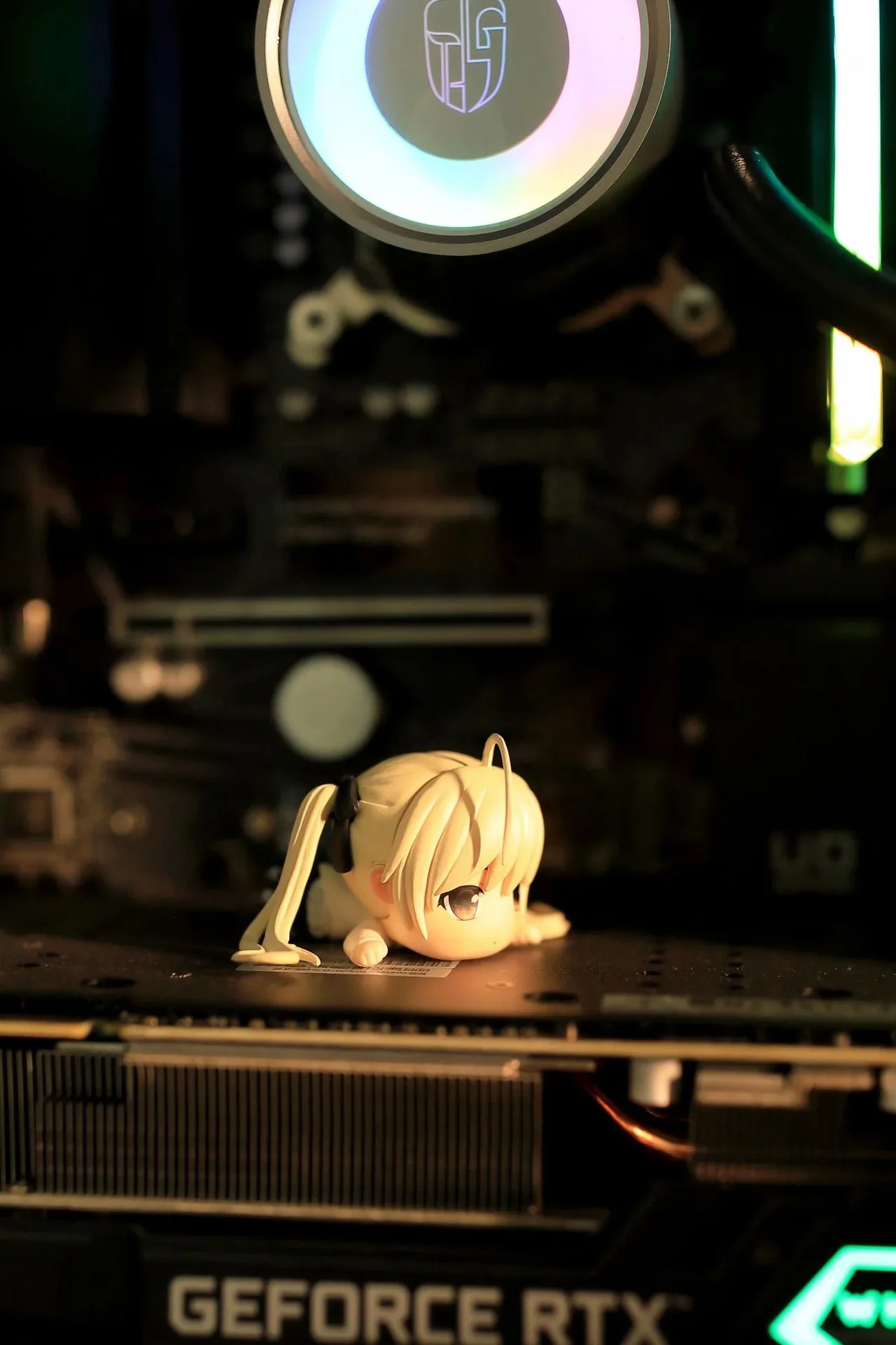 Anime Yosuga no Sora Kasugano Sora Lying Ver. Girls PVC Action Figure Model Car decoration Toys 3cm image 6