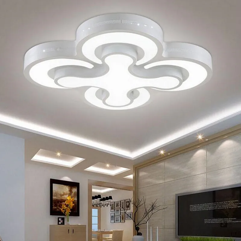 

Modern led ceiling lights 48W bedroom lamps 4heads for livingroom kitchen lamp balcony ceiling light 90-260V lamp Lamp R008