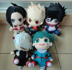 Authentic My Hero Academia Peluche Izuku Midoriya Katsuki Bakugou Shouto Todoroki Plush Toy Doll