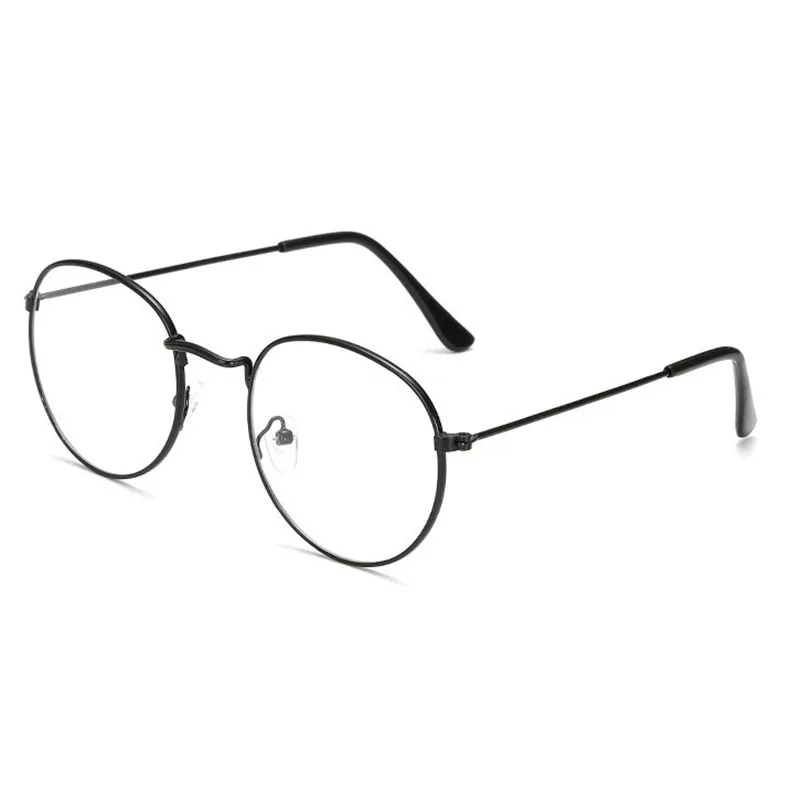 Seemfly Classic Reading Glasses Metal Round Frame Presbyopia Eyeglasses Men Women Computer Goggle Optical Spectacles 0 To +4.0