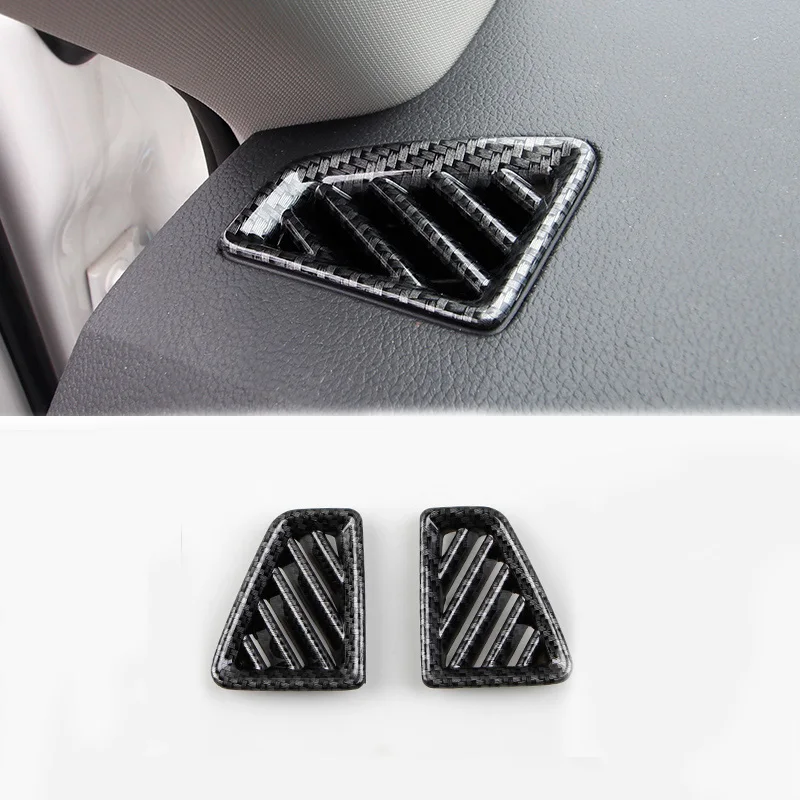 Car front Small air outlet Decoration Cover Trim car styling Fit For Skoda Kodiaq 2017 2018 2019 2020 2021