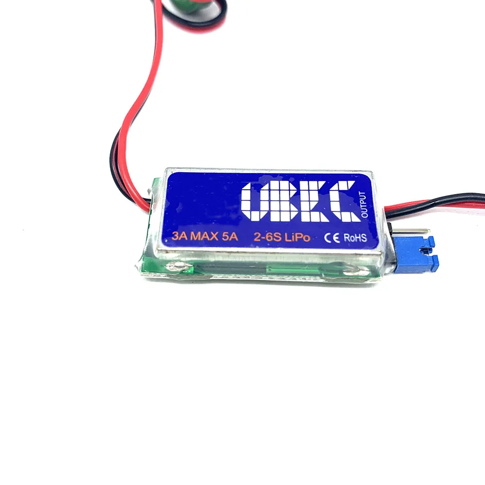 5V / 6V RC UBEC 3A Max 5A Lowest RF Noise BEC Full Shielding Antijamming Switching Regulator