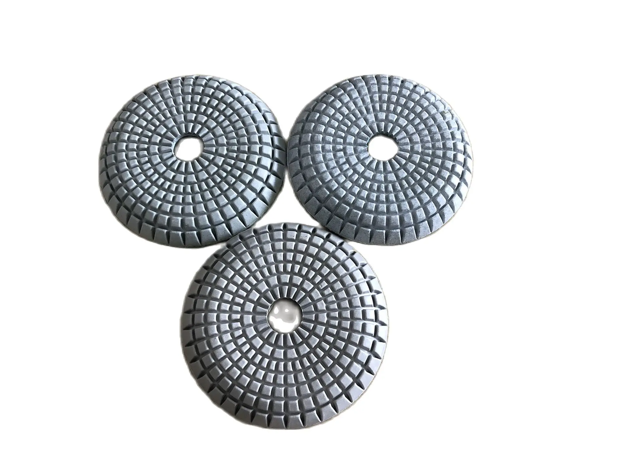 100mm Diamond Wet Grinding Pad Marble Stone Tile Quartz Soft Polishing Pad Angle Grinder Arc Bowl Grinding Polishing Plate