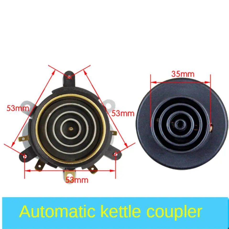 Automatic kettle power base coupler accessories electric heating speed health tea art pot single temperature control five rings