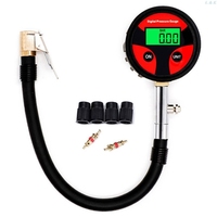 0-200PSI Digital Tyre Tire Air Pressure Gauge LCD Manometer For Car Truck Motorcycle l29k