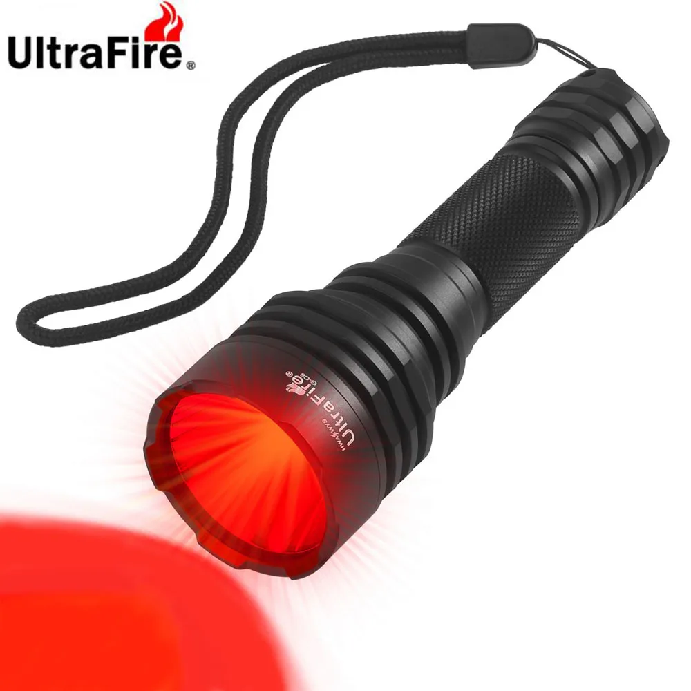 Torcia LED Rossa HQRP 51 LED 620 Nm – Per Astronomia, Ampia Copertura, Nuova